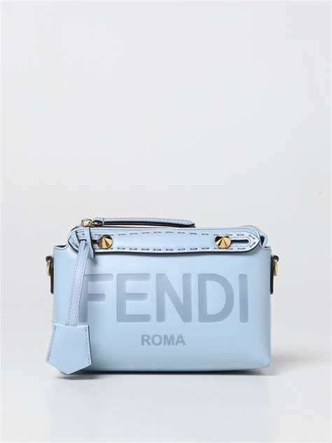 borsa pochette fendi celeste|borse fendi donna.